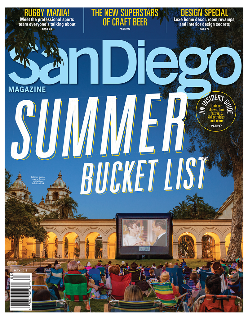 San Diego Magazine Article Cover